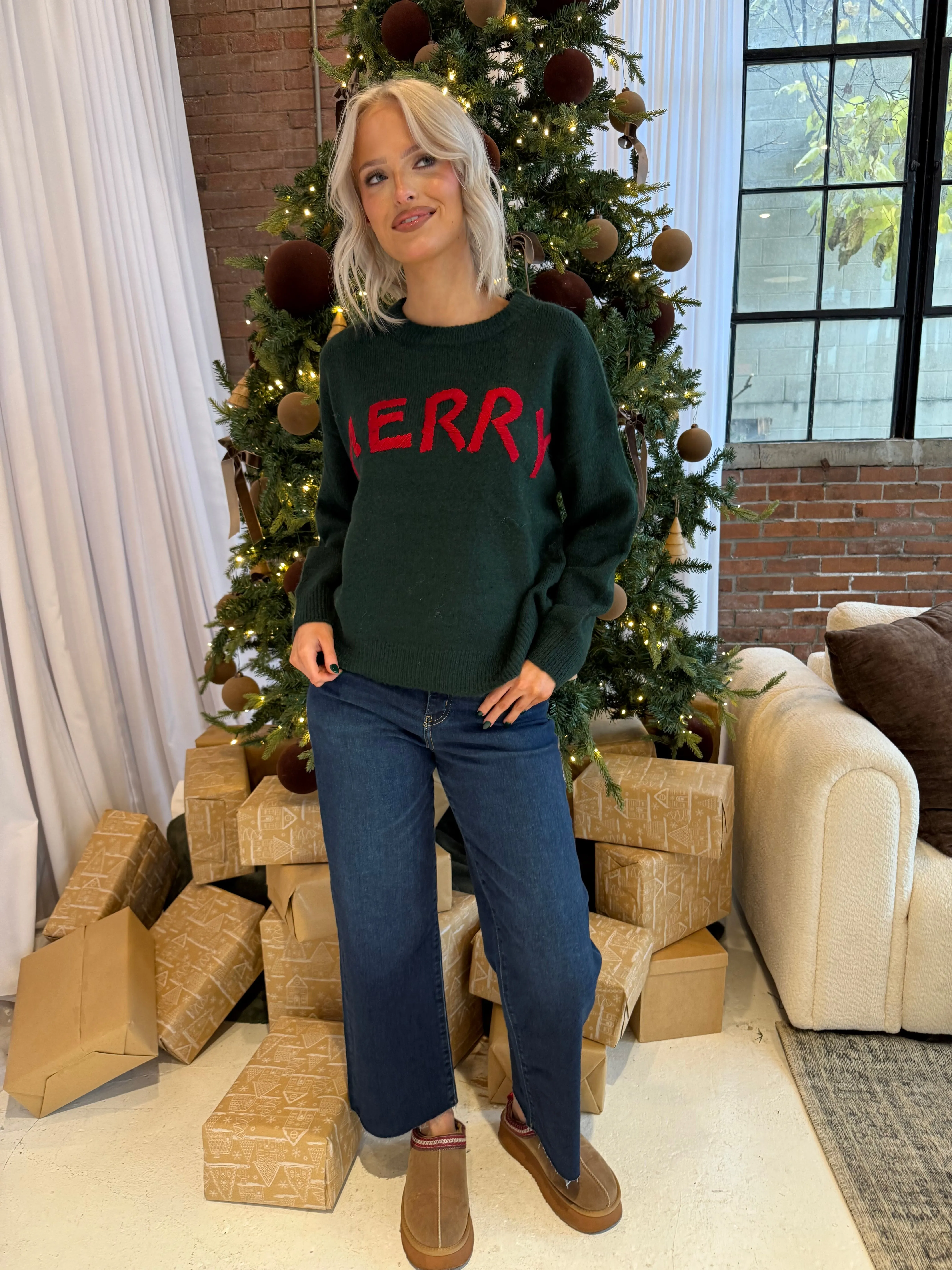 Merry Sweater sold by Kins Collective product image thumbnail 2