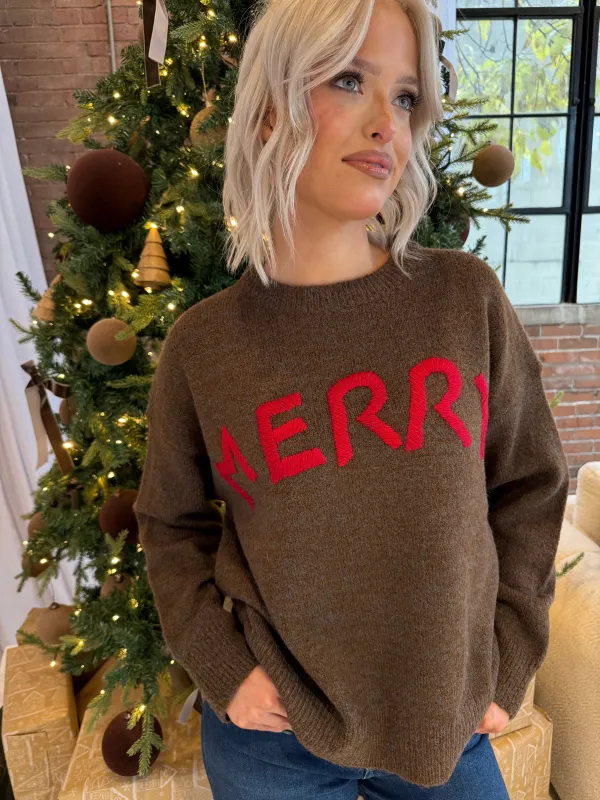 Merry Sweater sold by Kins Collective
