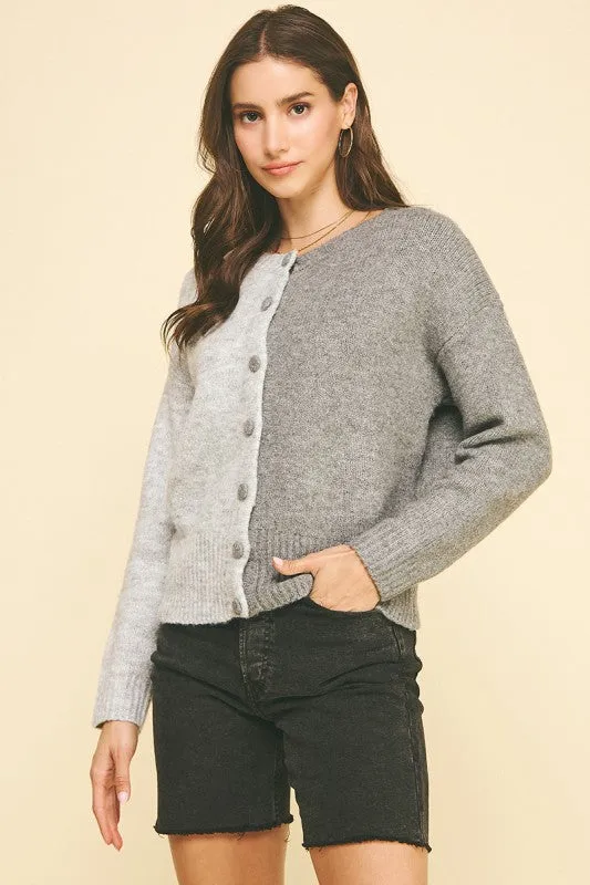 Two Tone Cardigan sold by Kins Collective product image thumbnail 3
