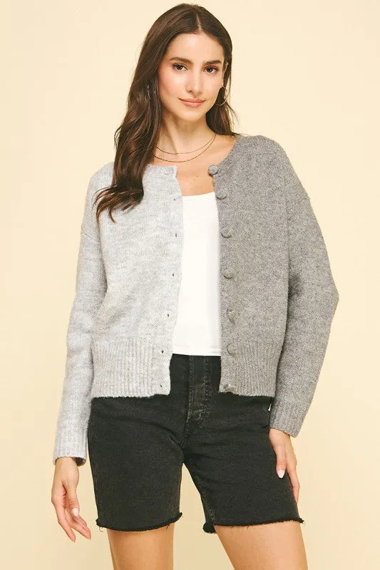 Two Tone Cardigan sold by Kins Collective product image thumbnail 2