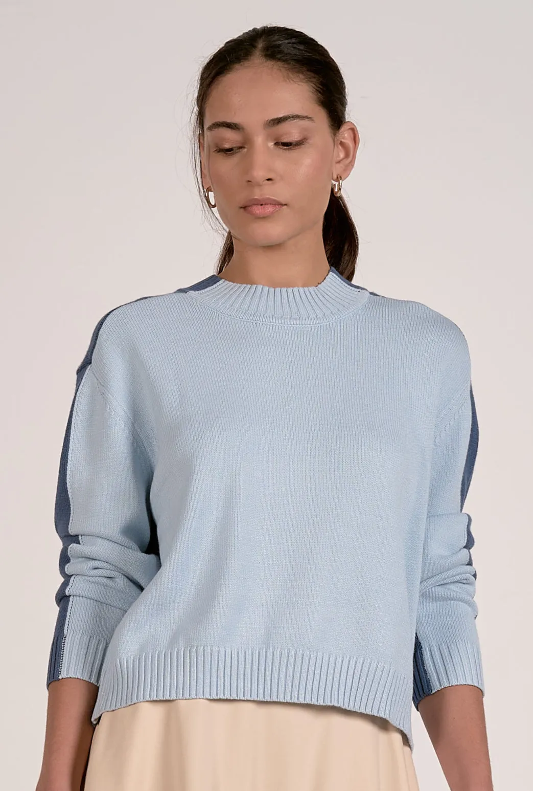 Colorblock Sweater sold by Kins Collective