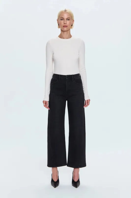 Kyra High Rise Bowed Ankle made by Kins Collective