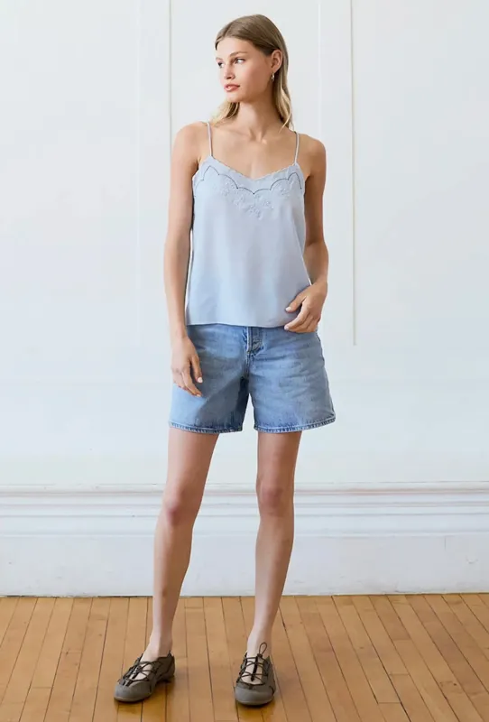 Lace Trim Cami made by Kins Collective