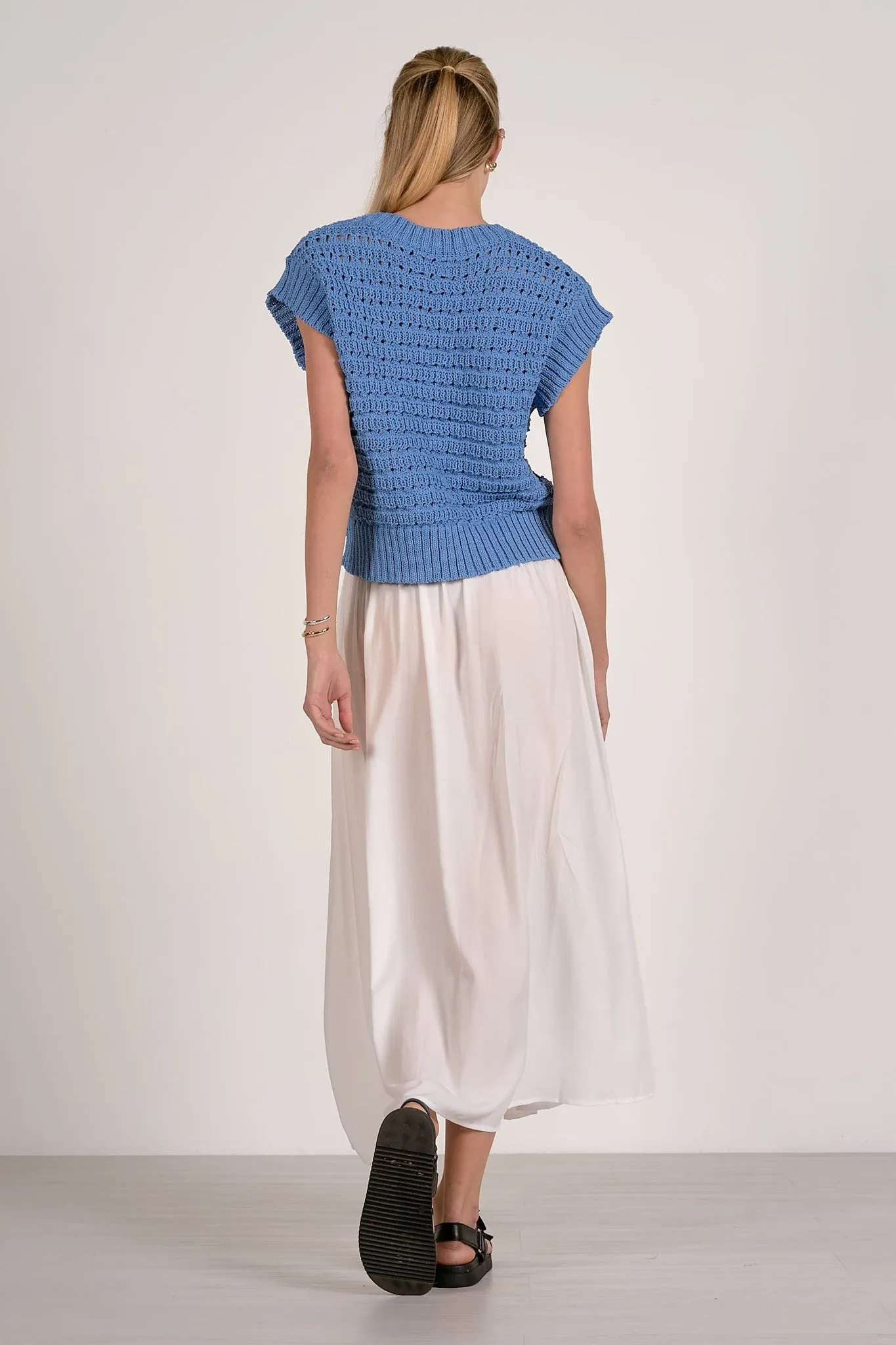 Coastal Sweater Vest sold by Kins Collective product image thumbnail 2
