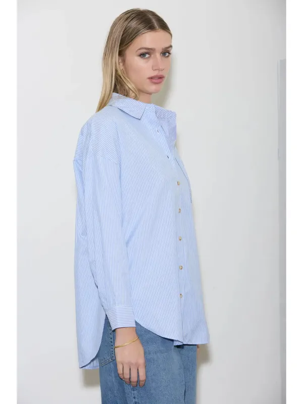 Stripe Button Up made by Kins Collective