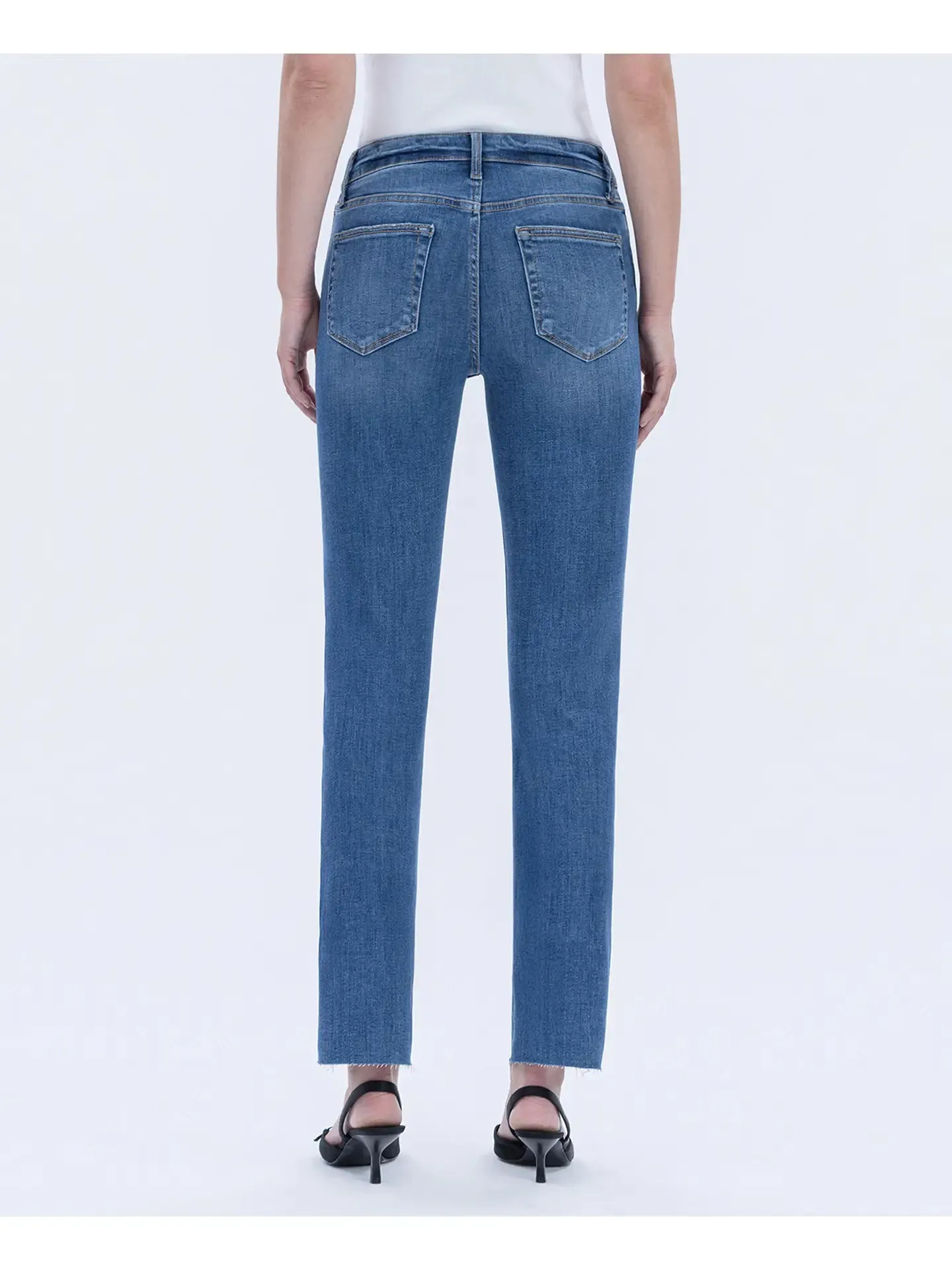 High Rise Ankle Slim Straight sold by Kins Collective product image thumbnail 2