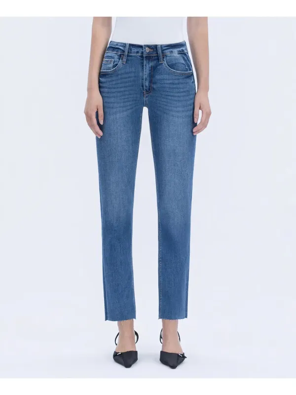 High Rise Ankle Slim Straight made by Kins Collective