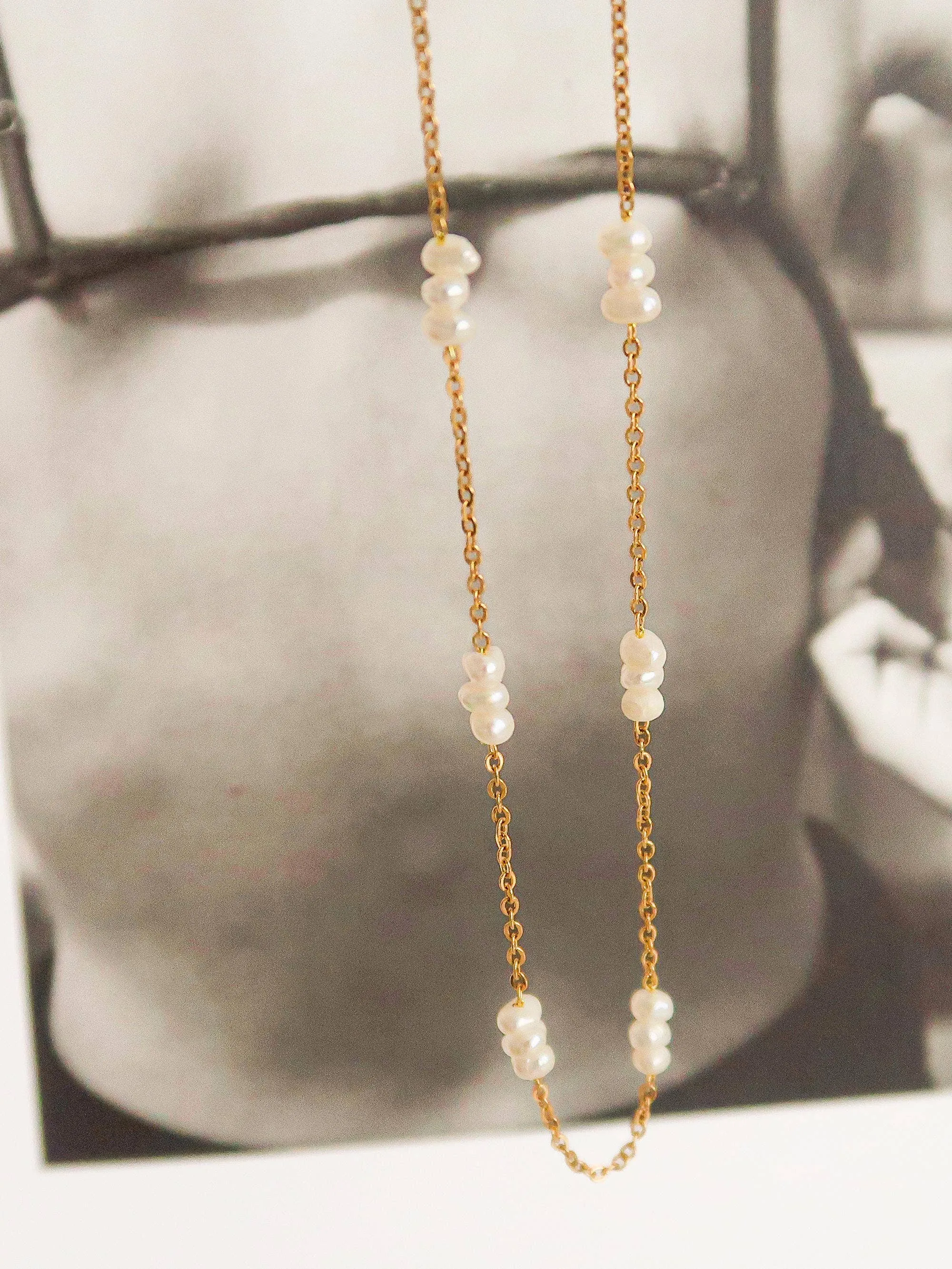 Leilani Multi Pearl Choker sold by Kins Collective product image thumbnail 2