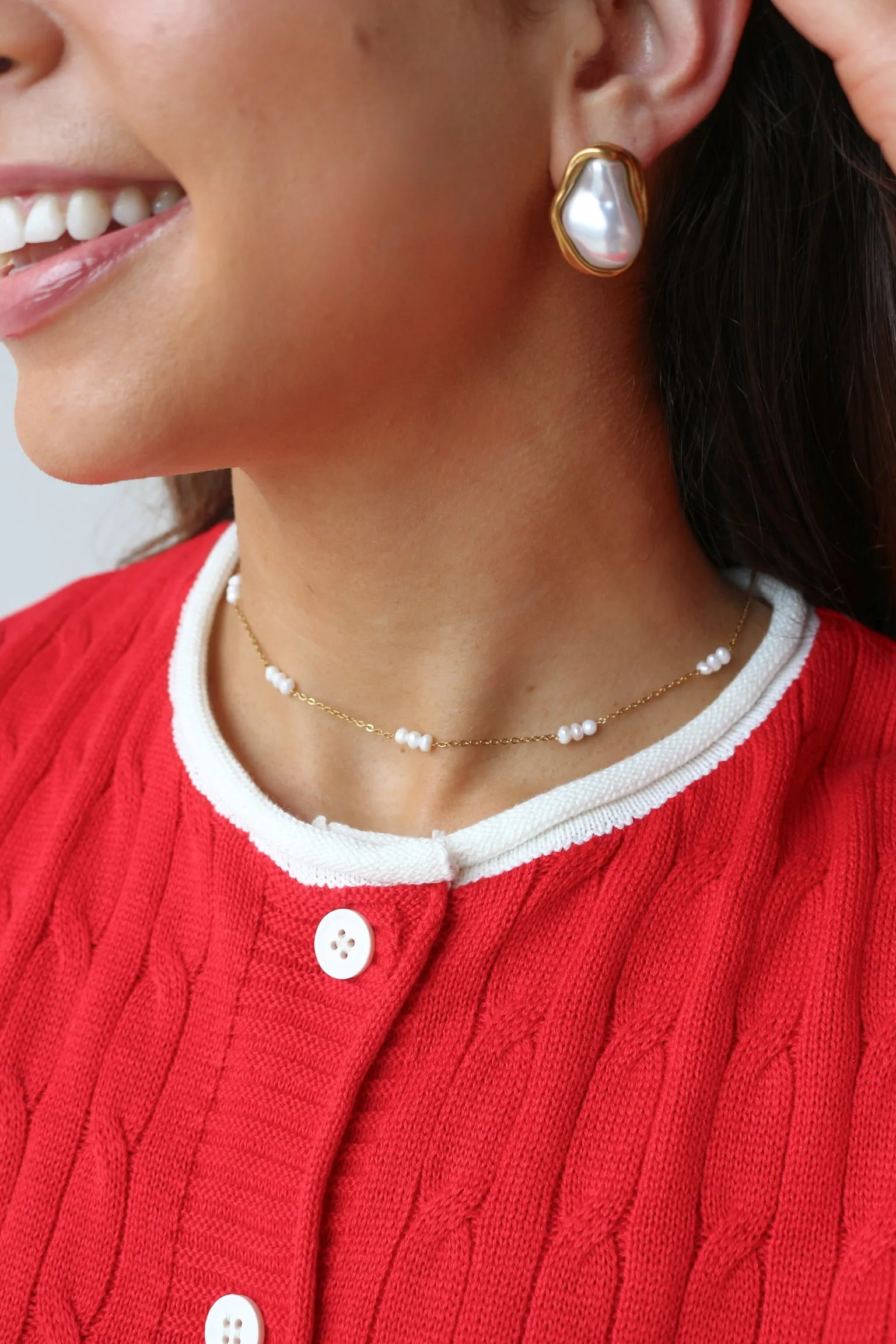 Leilani Multi Pearl Choker sold by Kins Collective product image thumbnail 3