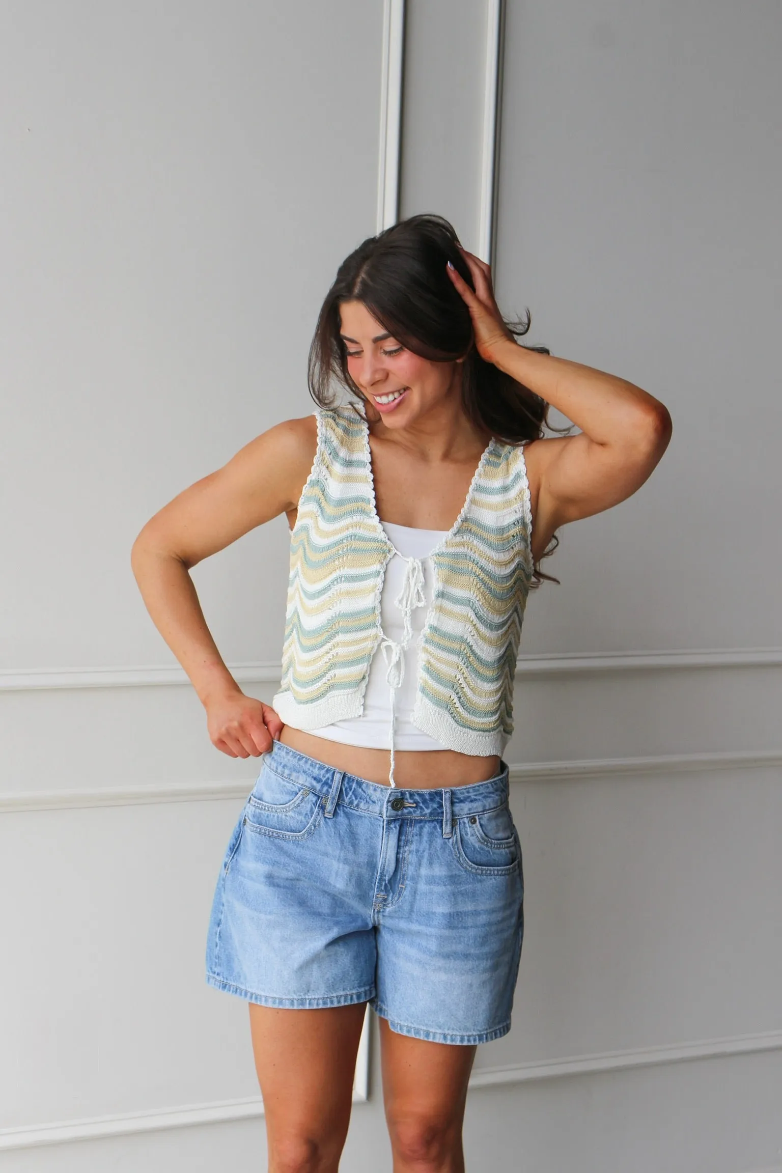 Wavy Crochet Top sold by Kins Collective product image thumbnail 4