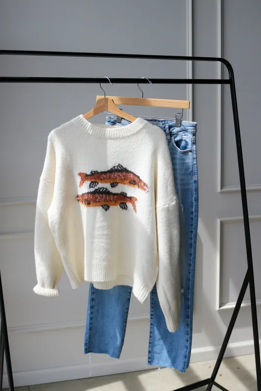 Trout Sweater made by Kins Collective