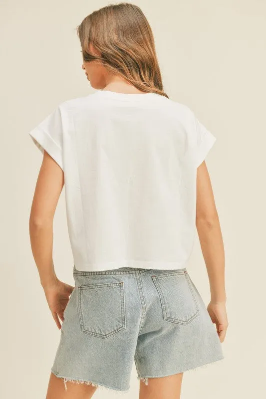 Camden Roll Tee sold by Kins Collective product image thumbnail 3