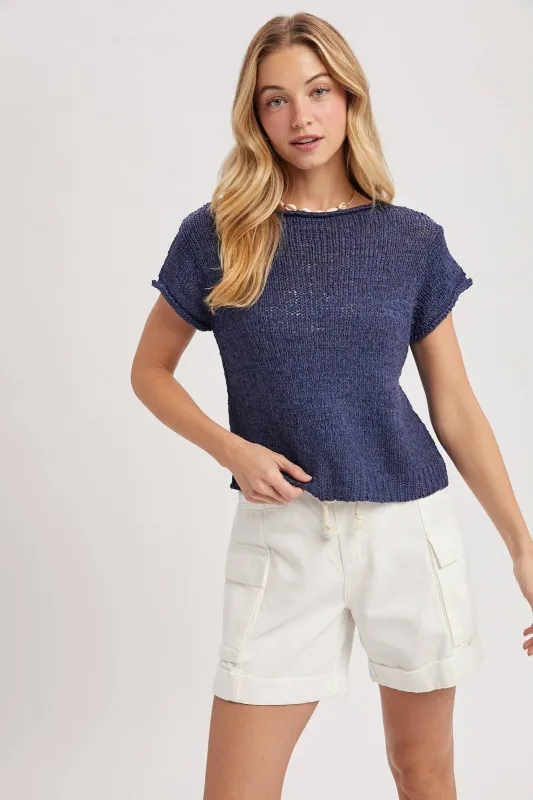 Lightweight Texture Knit made by Wishlist