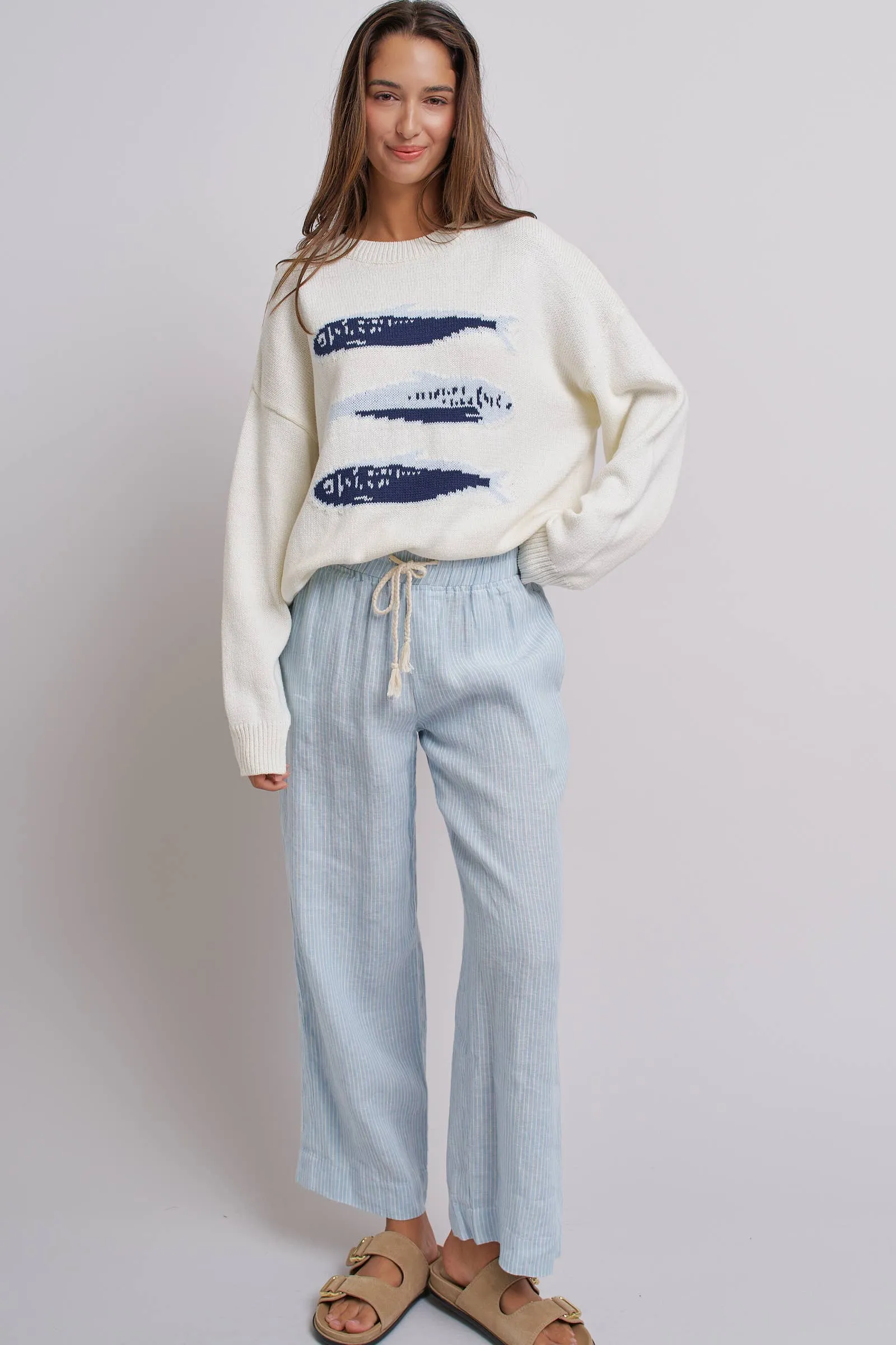 Graphic Fish Sweater sold by Kins Collective product image thumbnail 5