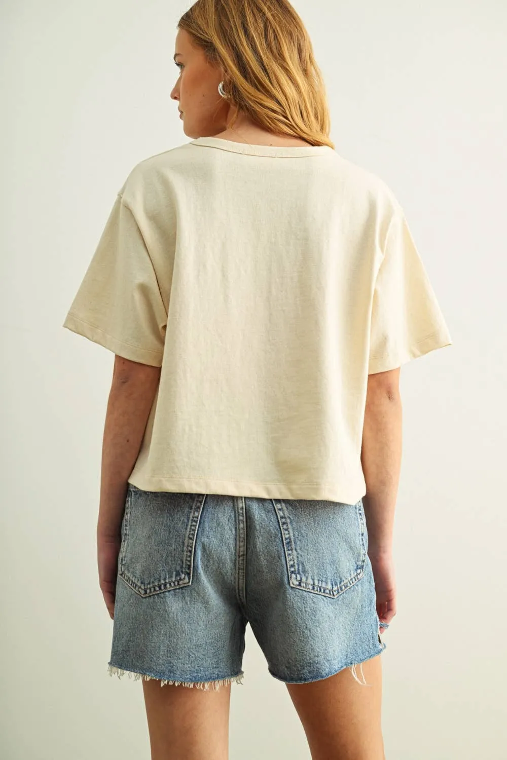 Linen Tee sold by Kins Collective product image thumbnail 4