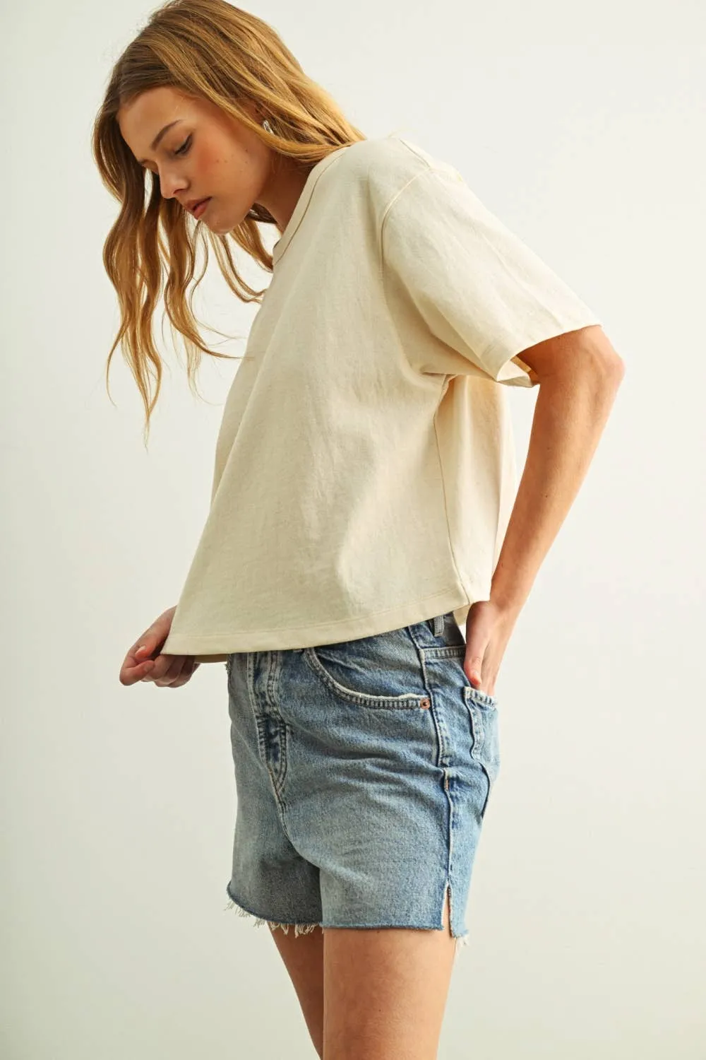 Linen Tee sold by Kins Collective product image thumbnail 3
