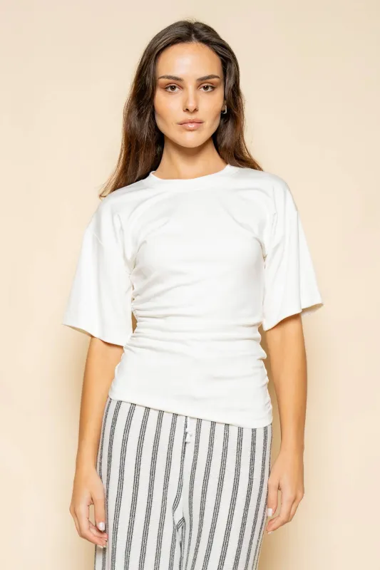 Ruched Tee made by Fore Collection