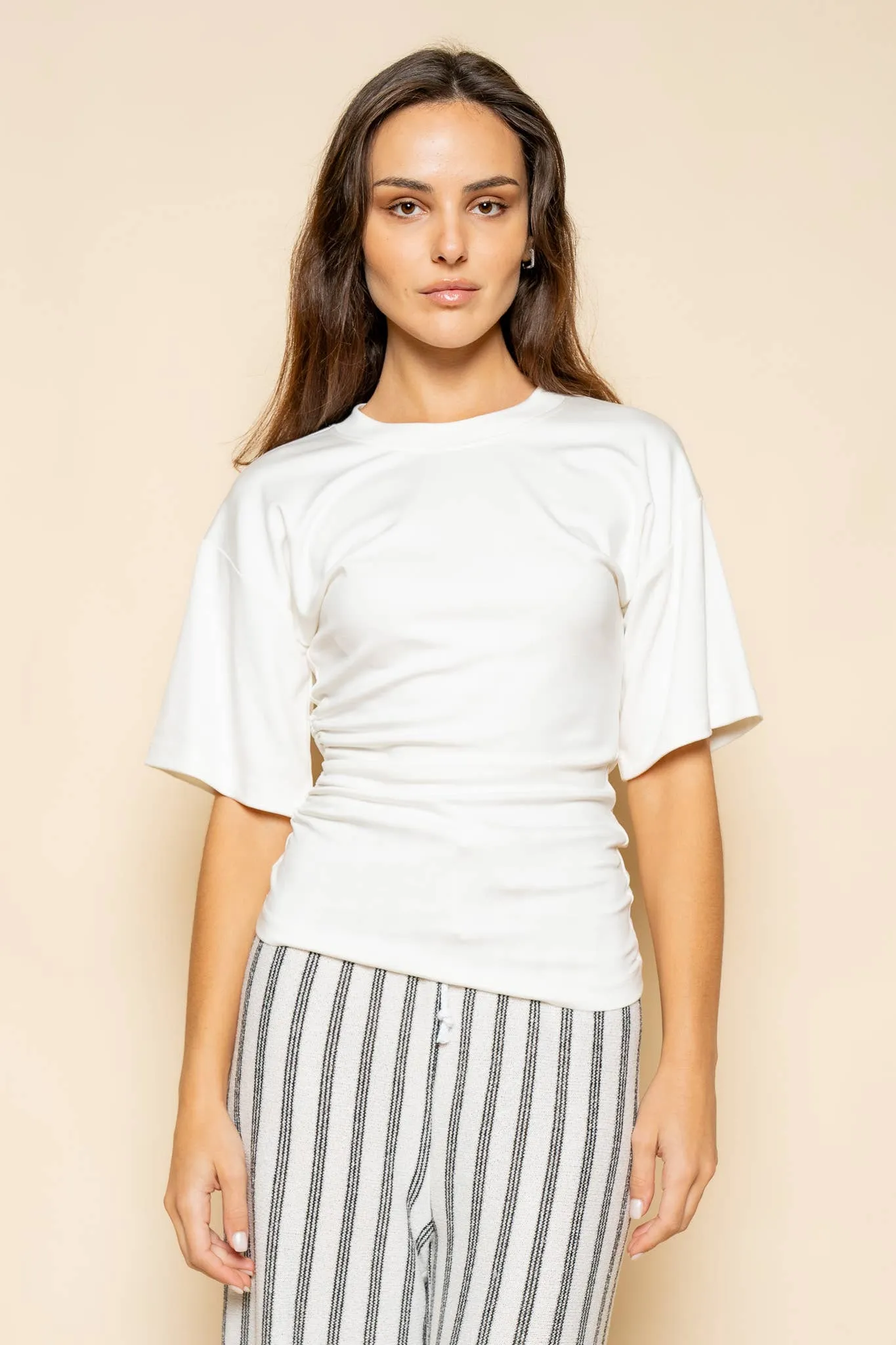 Ruched Tee sold by Kins Collective