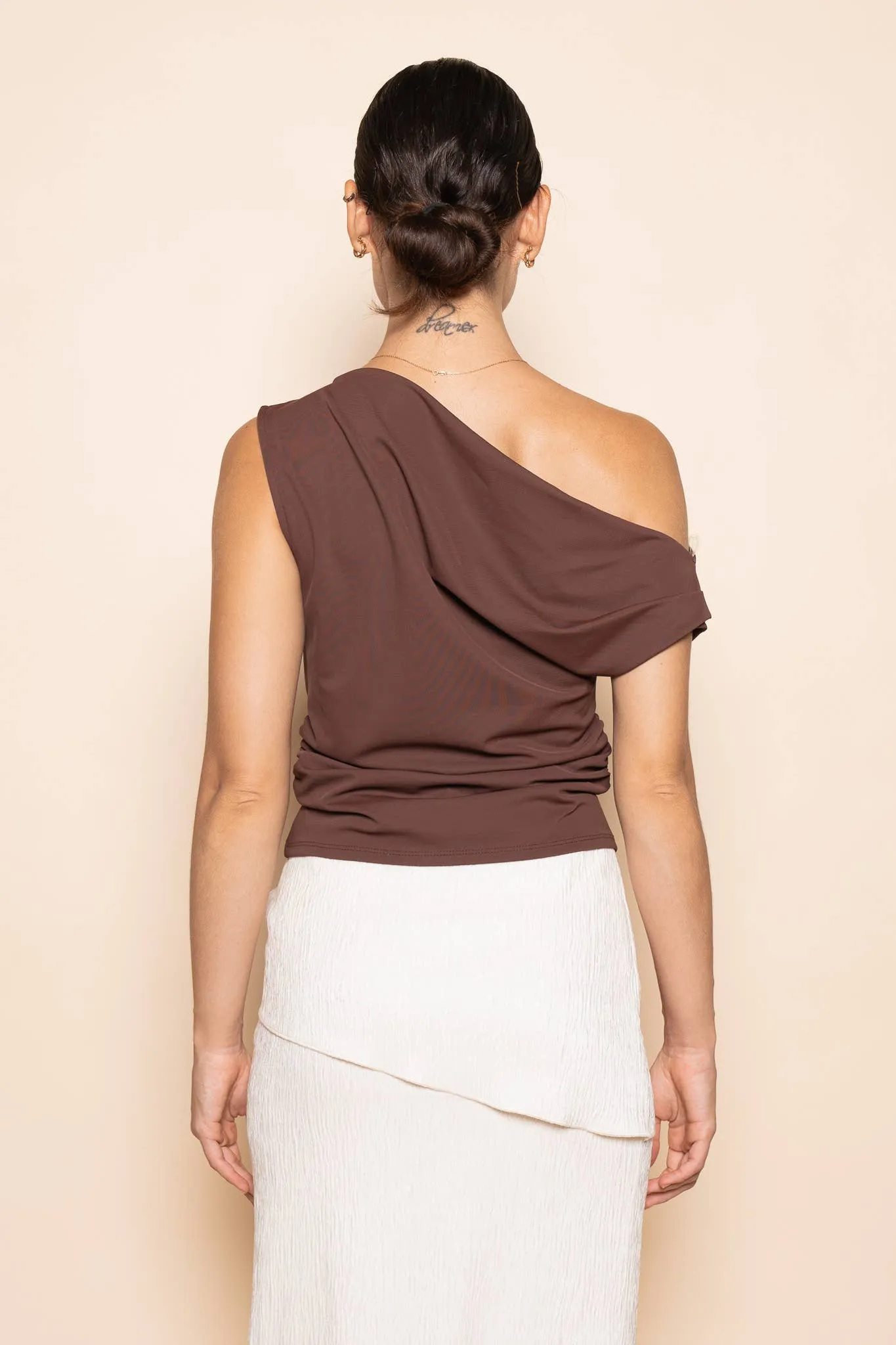 Minimalist Shoulder Top sold by Kins Collective product image thumbnail 5