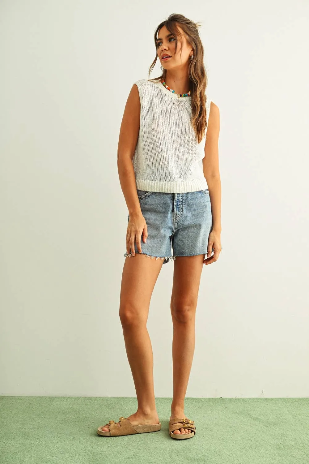 Airy Knit Tank sold by Kins Collective product image thumbnail 4