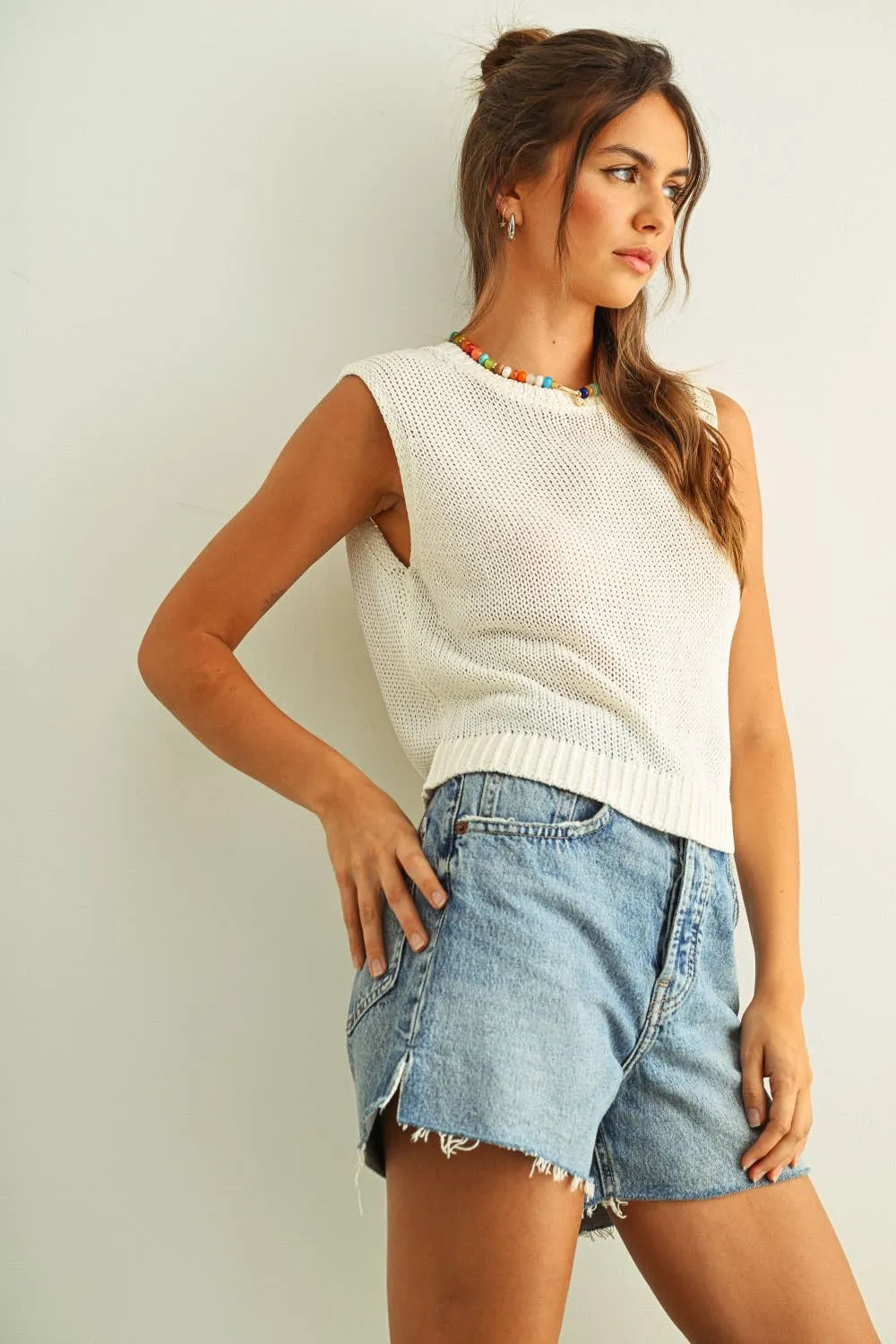 Airy Knit Tank sold by Kins Collective product image thumbnail 5