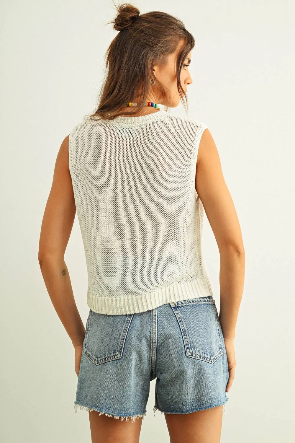 Airy Knit Tank sold by Kins Collective product image thumbnail 2