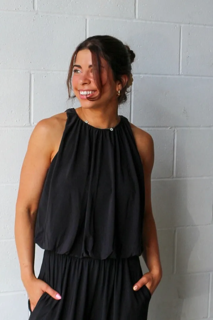 Bubble Hem Halter sold by Kins Collective