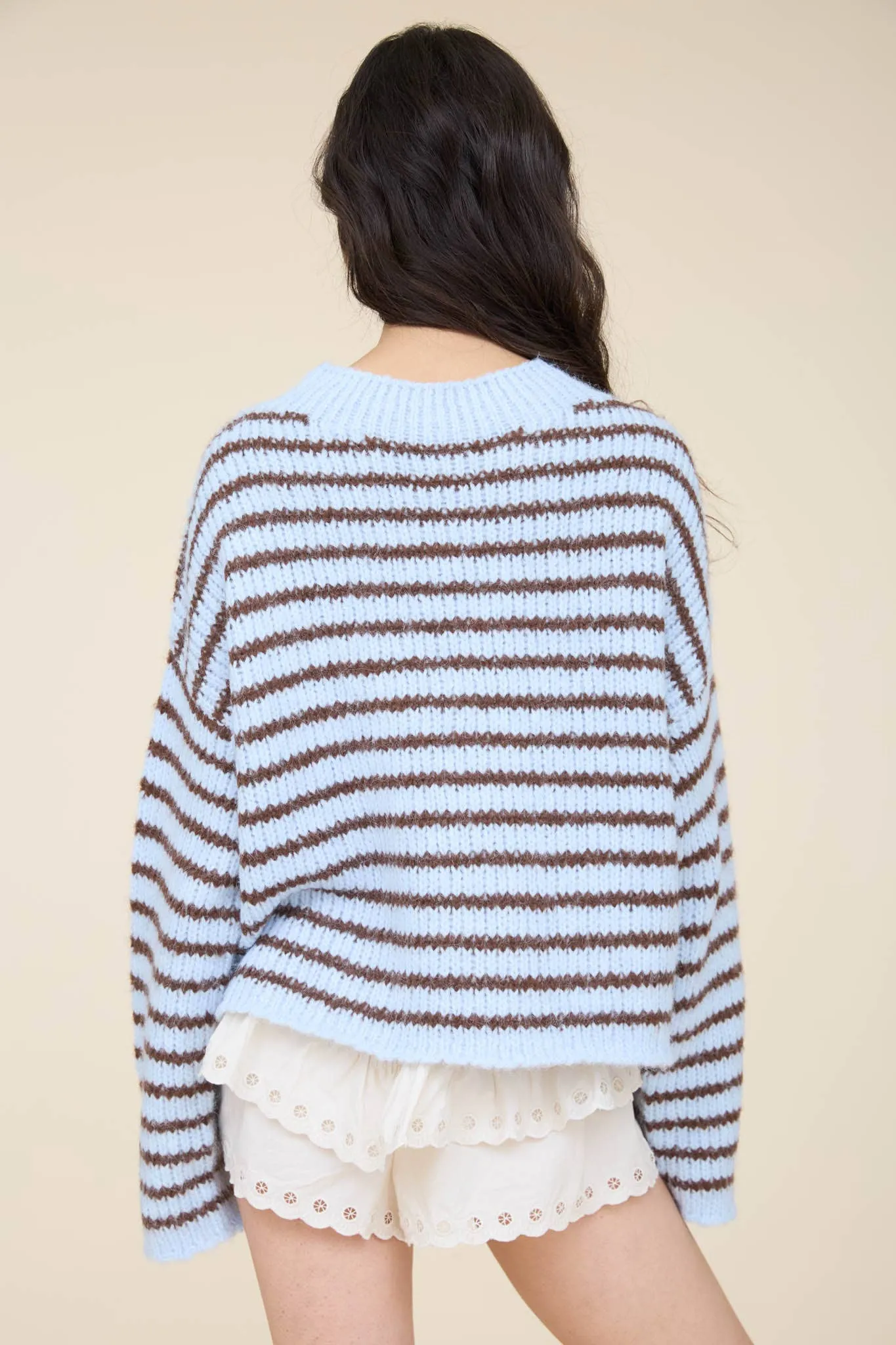 Stripe Chunky Sweater sold by Kins Collective product image thumbnail 2