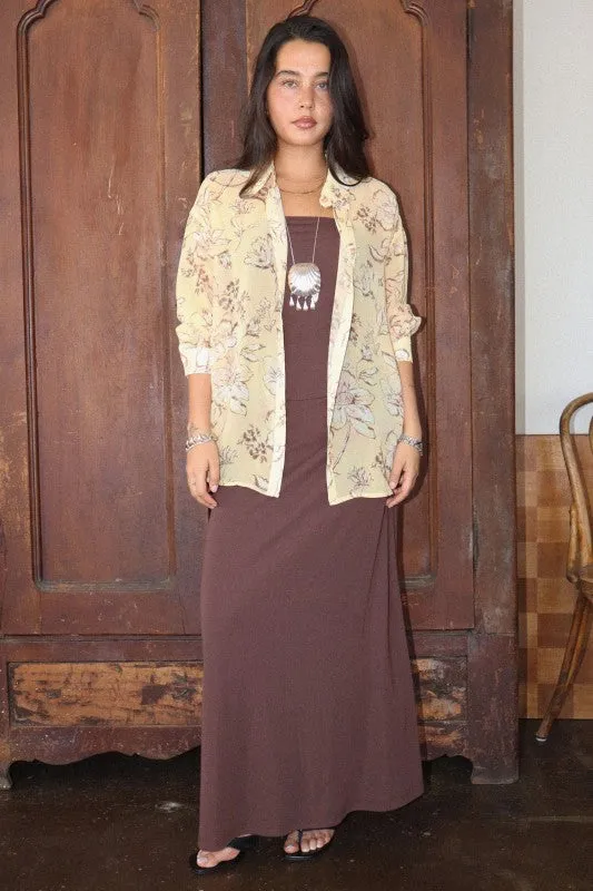 Sheer Floral Blouse sold by Kins Collective product image thumbnail 3