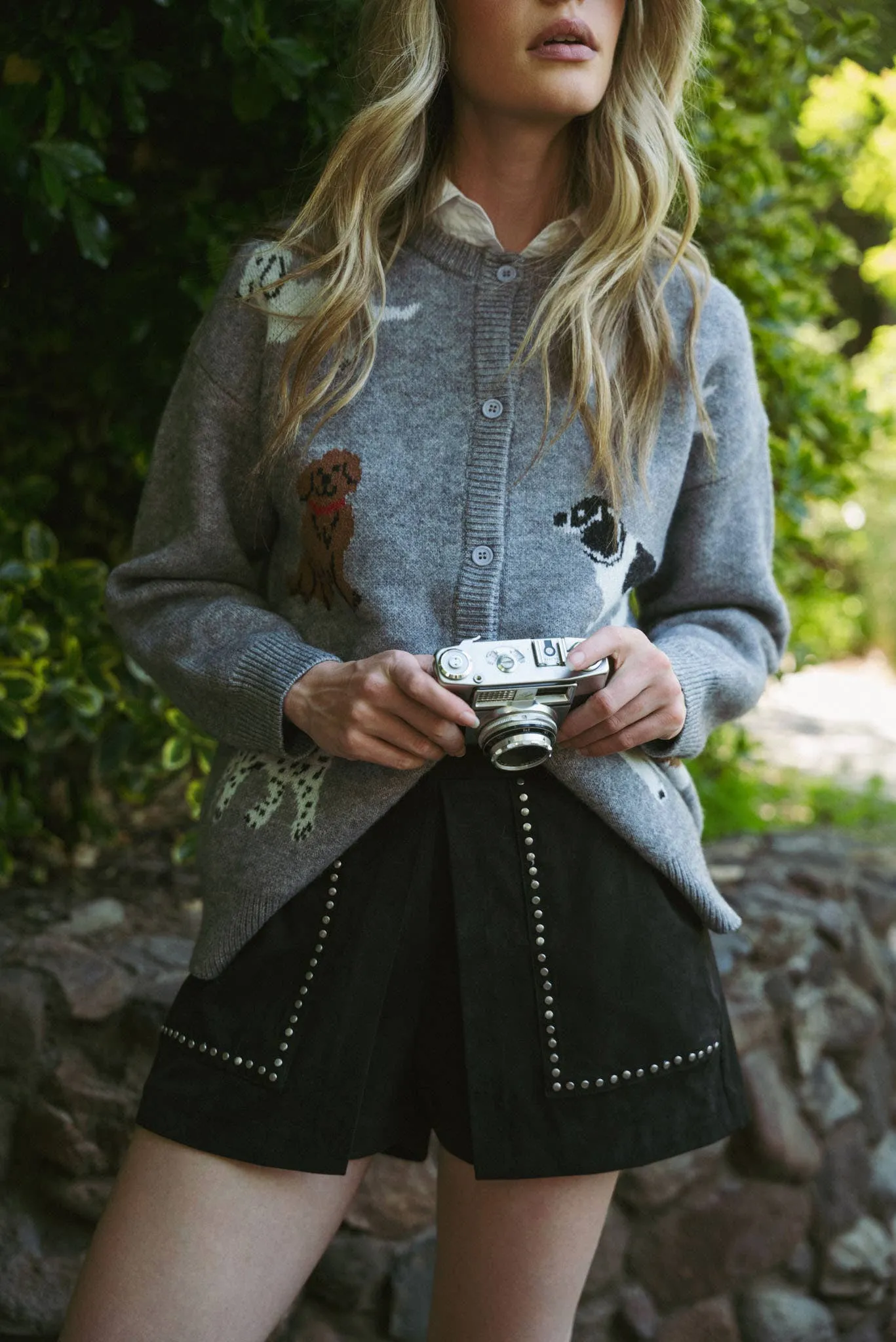DOG KNIT SWEATER CARDIGAN sold by Kins Collective product image thumbnail 2