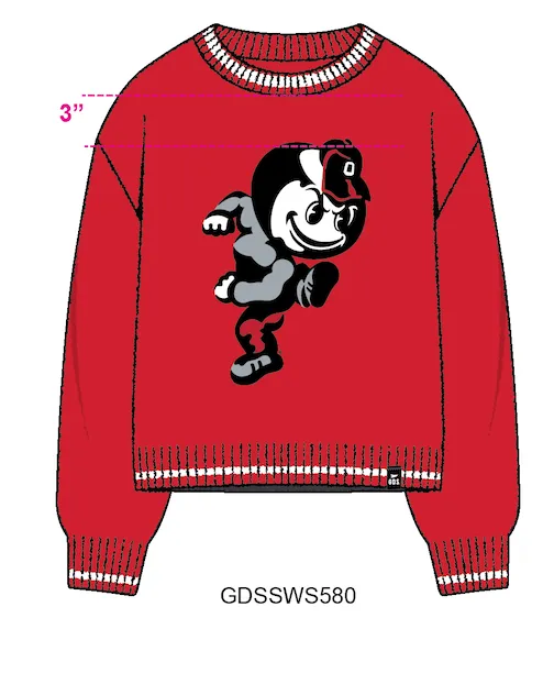 Ohio State Brutus Sweater sold by Kins Collective product image thumbnail 2