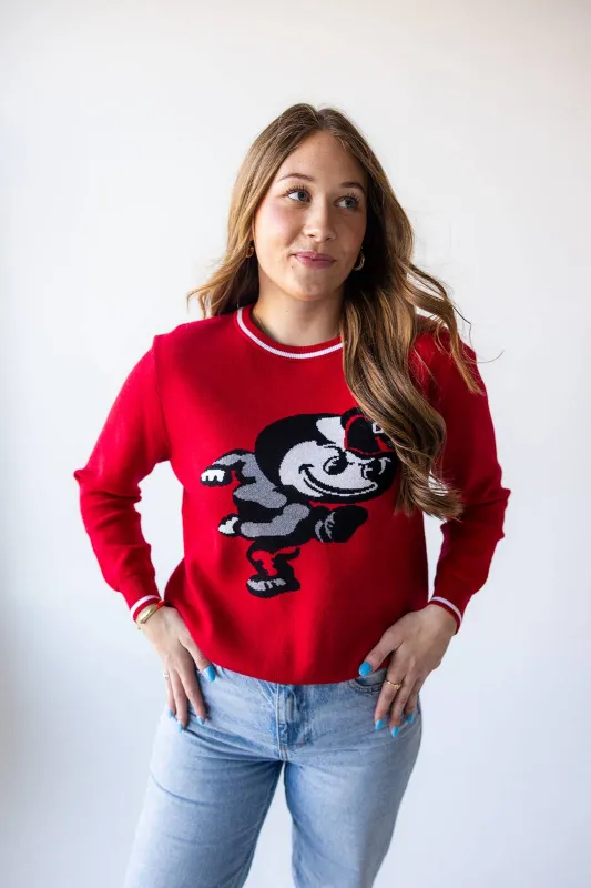 Ohio State Brutus Sweater made by Kins Collective