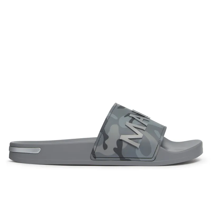 Serif Slide Grey Camo Silver sold by Mallet