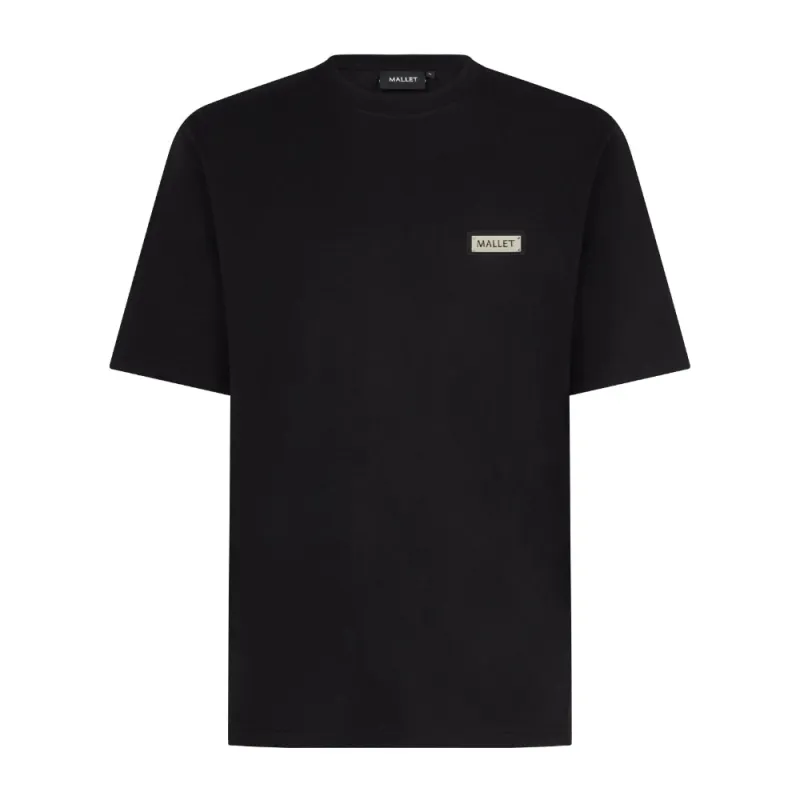 Plaque Tee Black Organic sold by Mallet