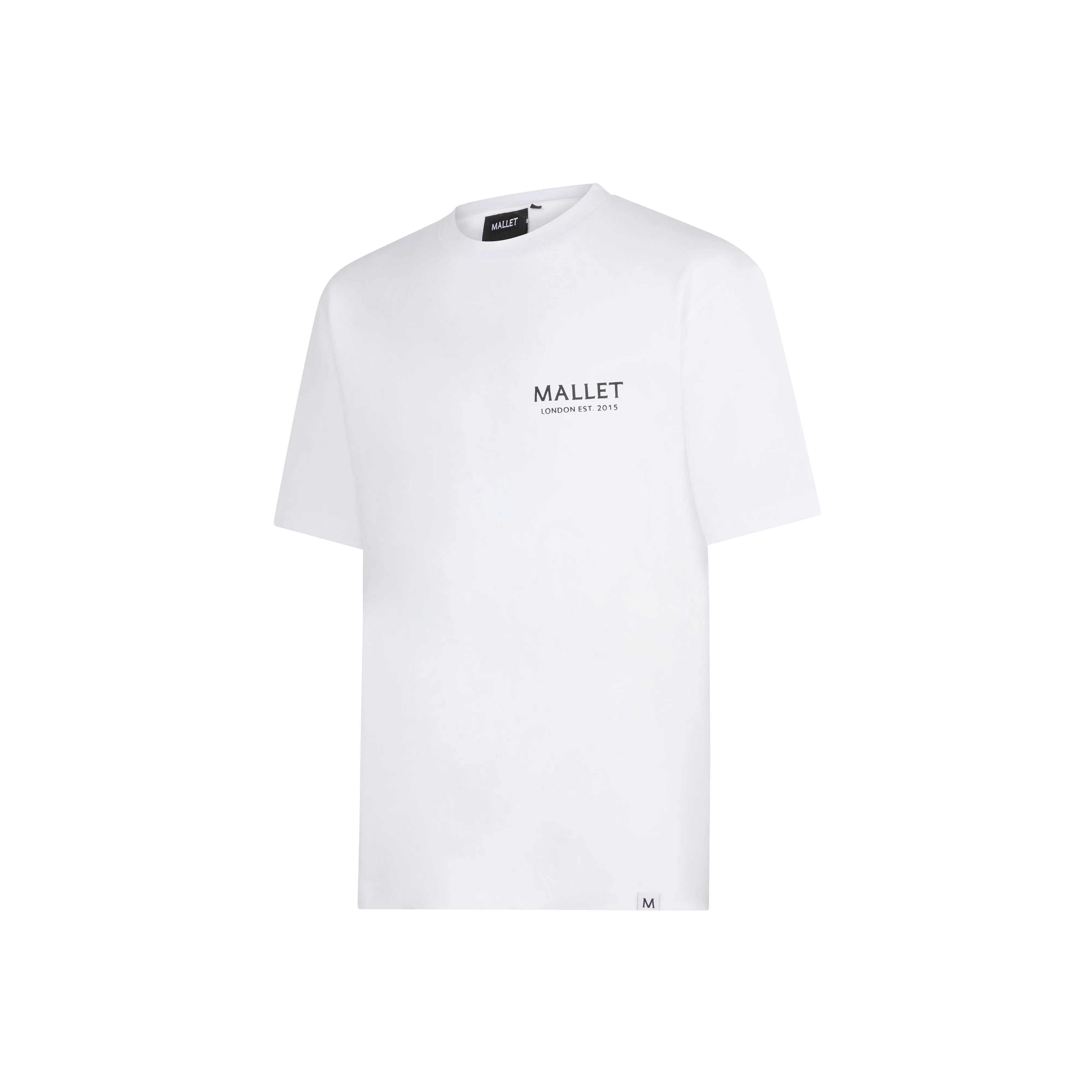 Strobe Tee White Black Organic sold by Mallet product image thumbnail 3