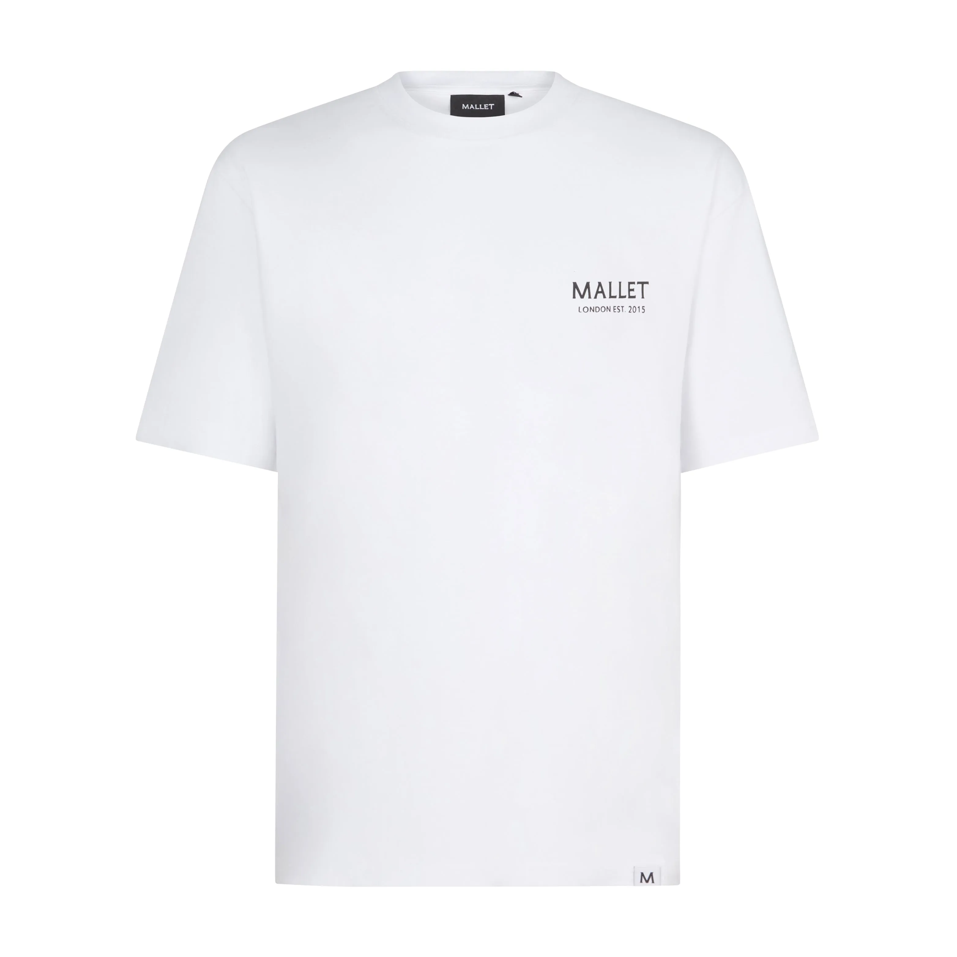 Strobe Tee White Black Organic sold by Mallet product image thumbnail 2