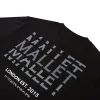 Strobe Tee Black White Organic sold by Mallet