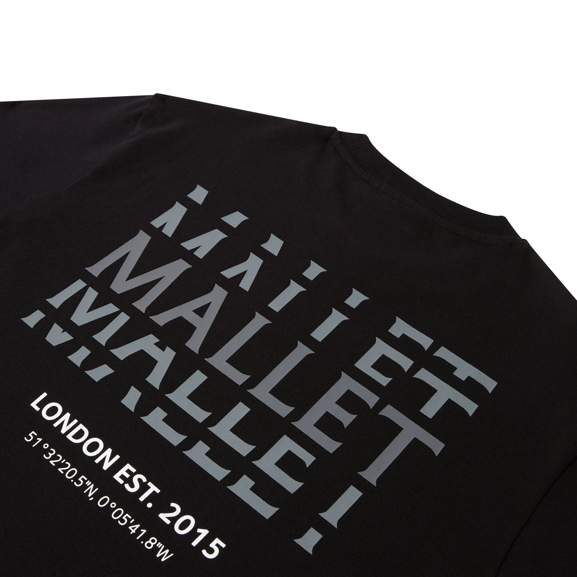 Strobe Tee Black White Organic sold by Mallet product image thumbnail 5