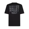 Strobe Tee Black White Organic sold by Mallet