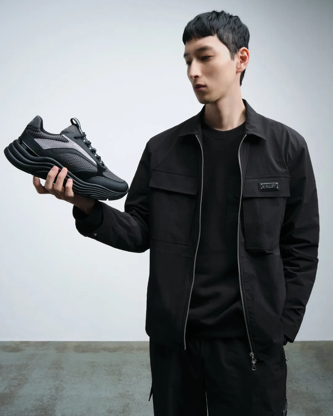 Cyrus 2.0 Black Suede sold by Mallet product image thumbnail 3