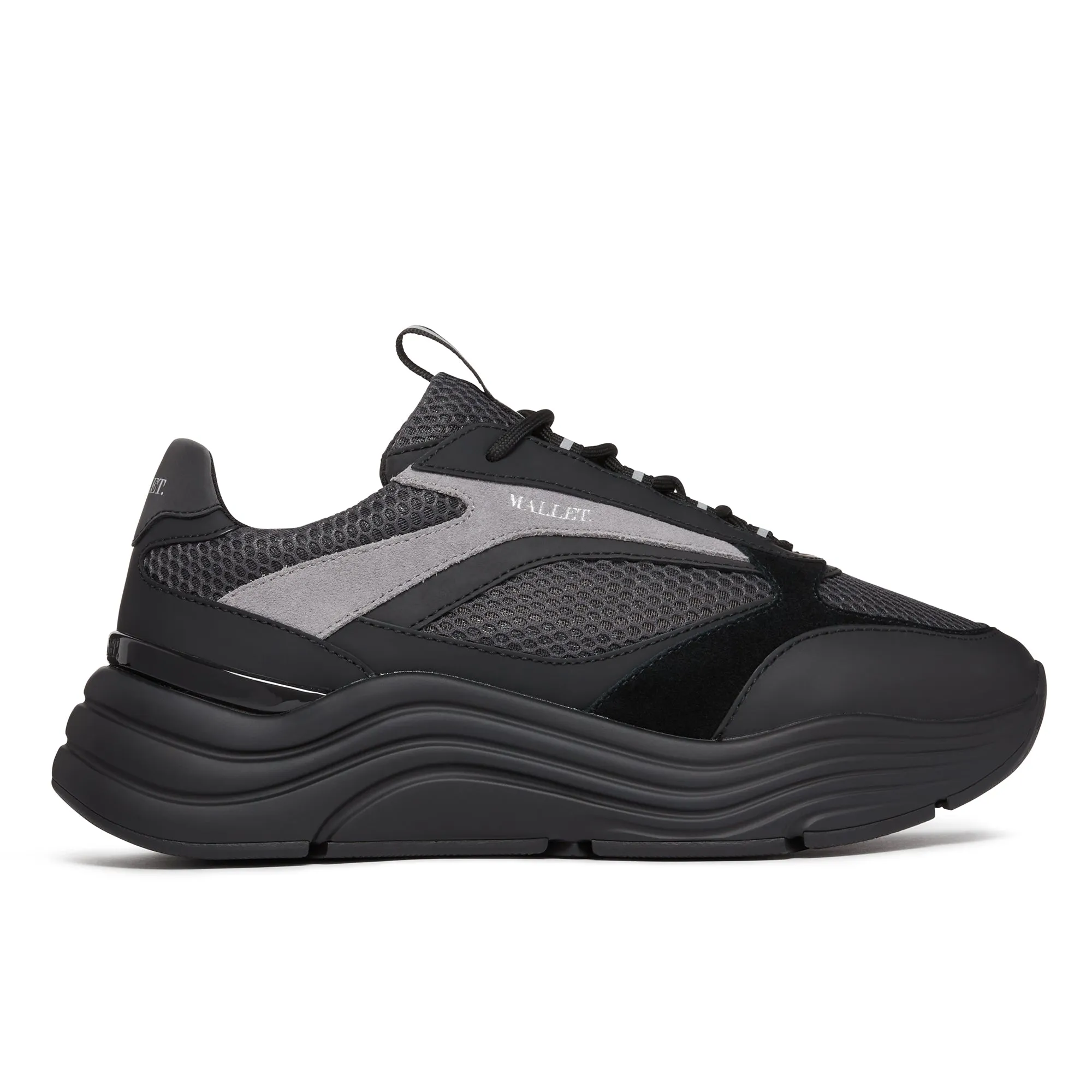 Cyrus 2.0 Black Suede sold by Mallet