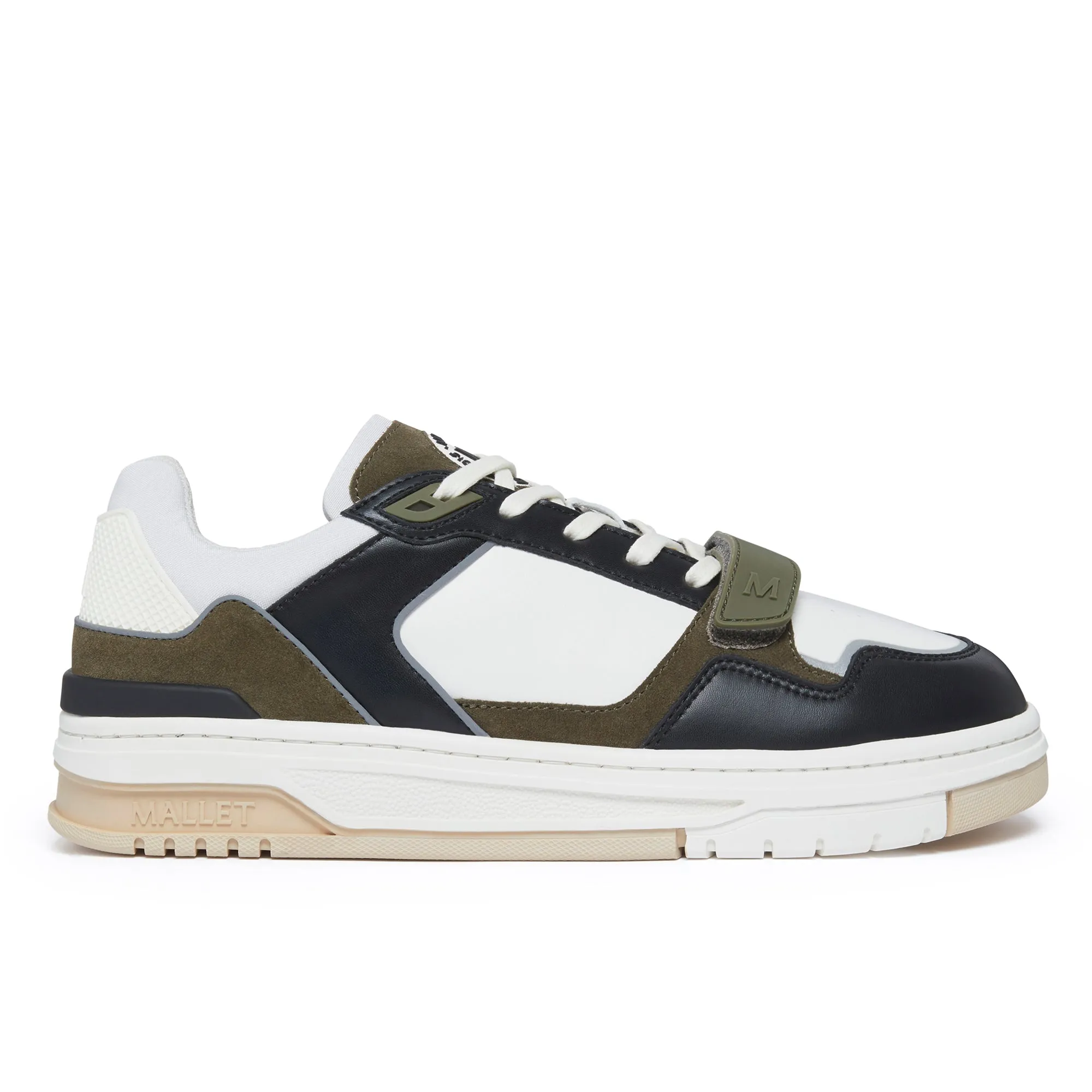 Carlton Strap Black Khaki sold by Mallet