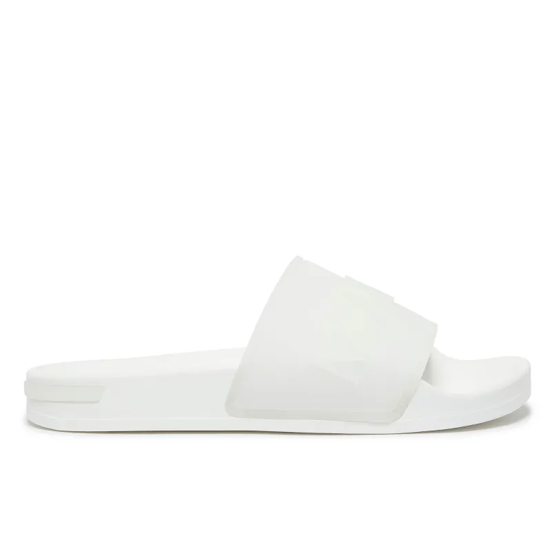 Serif Slide Clear White Womens sold by Mallet