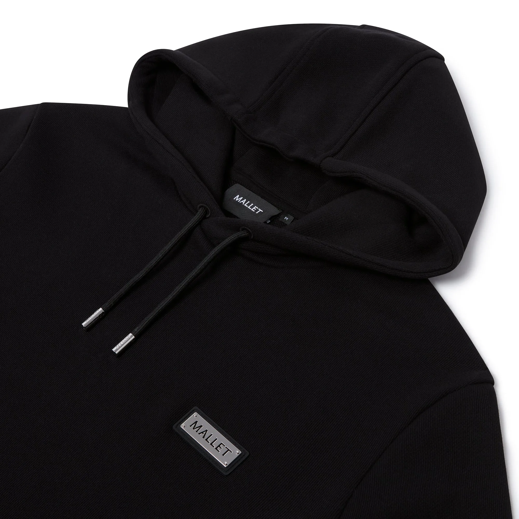 Plaque Hoodie Black Organic sold by Mallet product image thumbnail 2