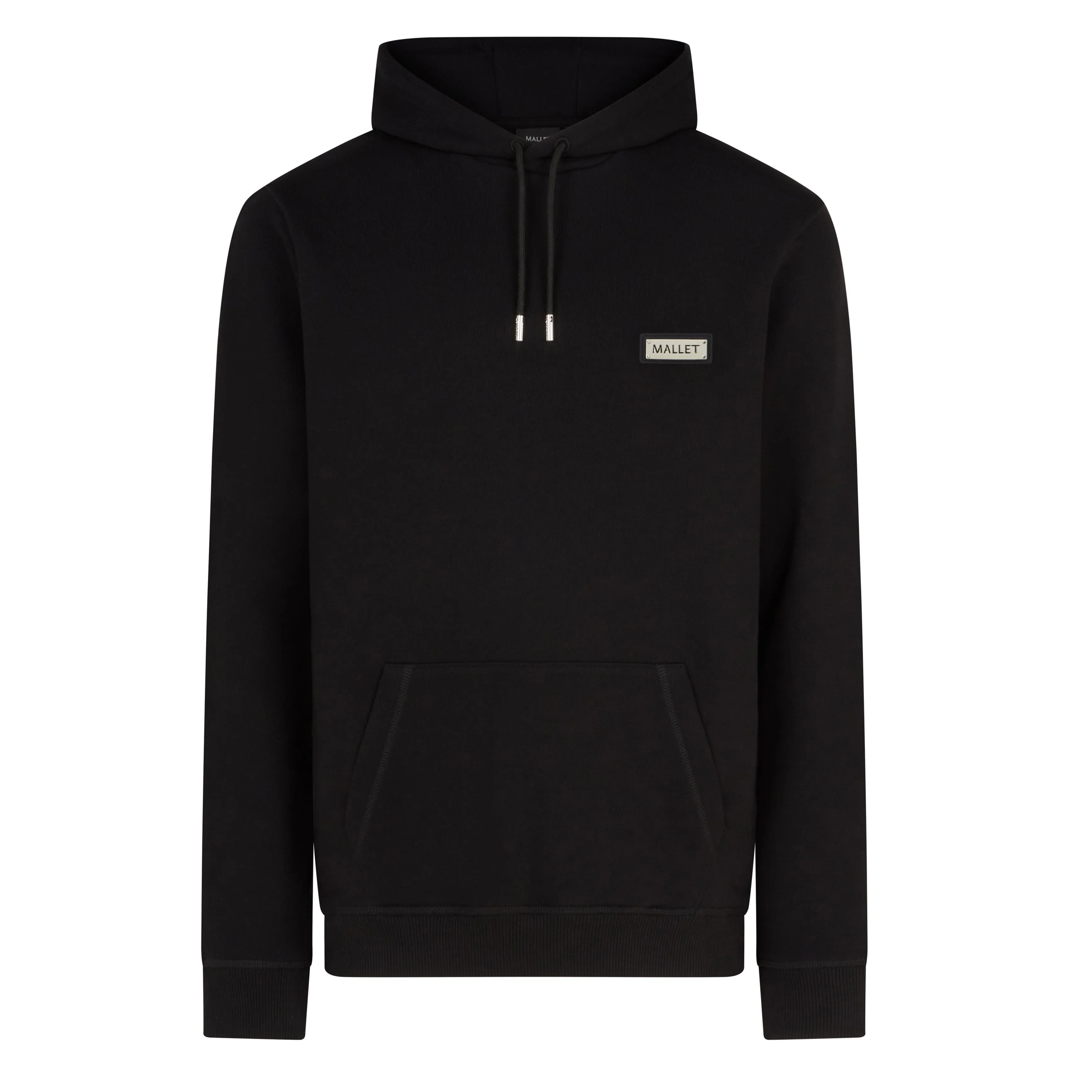 Plaque Hoodie Black Organic sold by Mallet