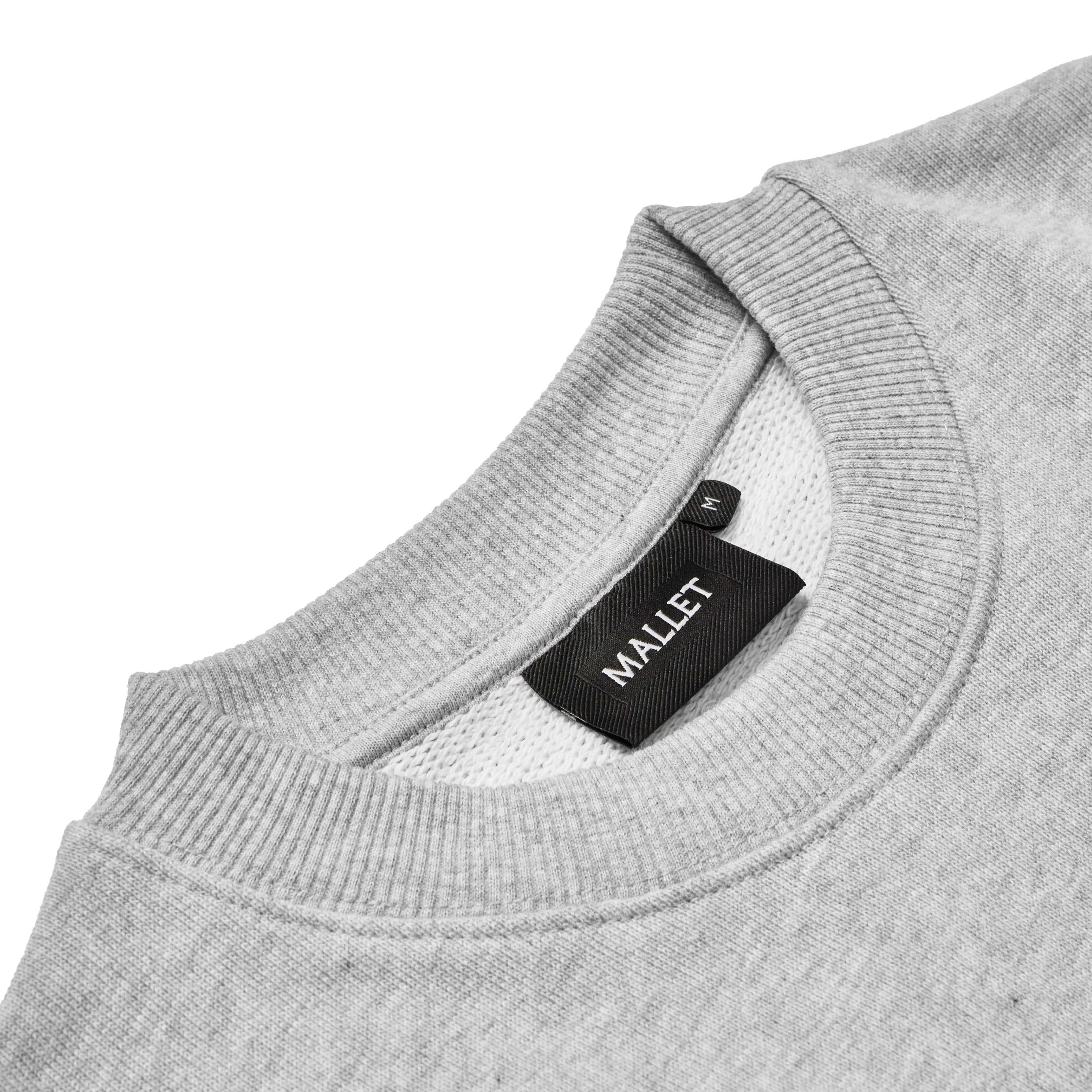Spray Logo Crewneck Organic Heather Blue sold by Mallet product image thumbnail 5