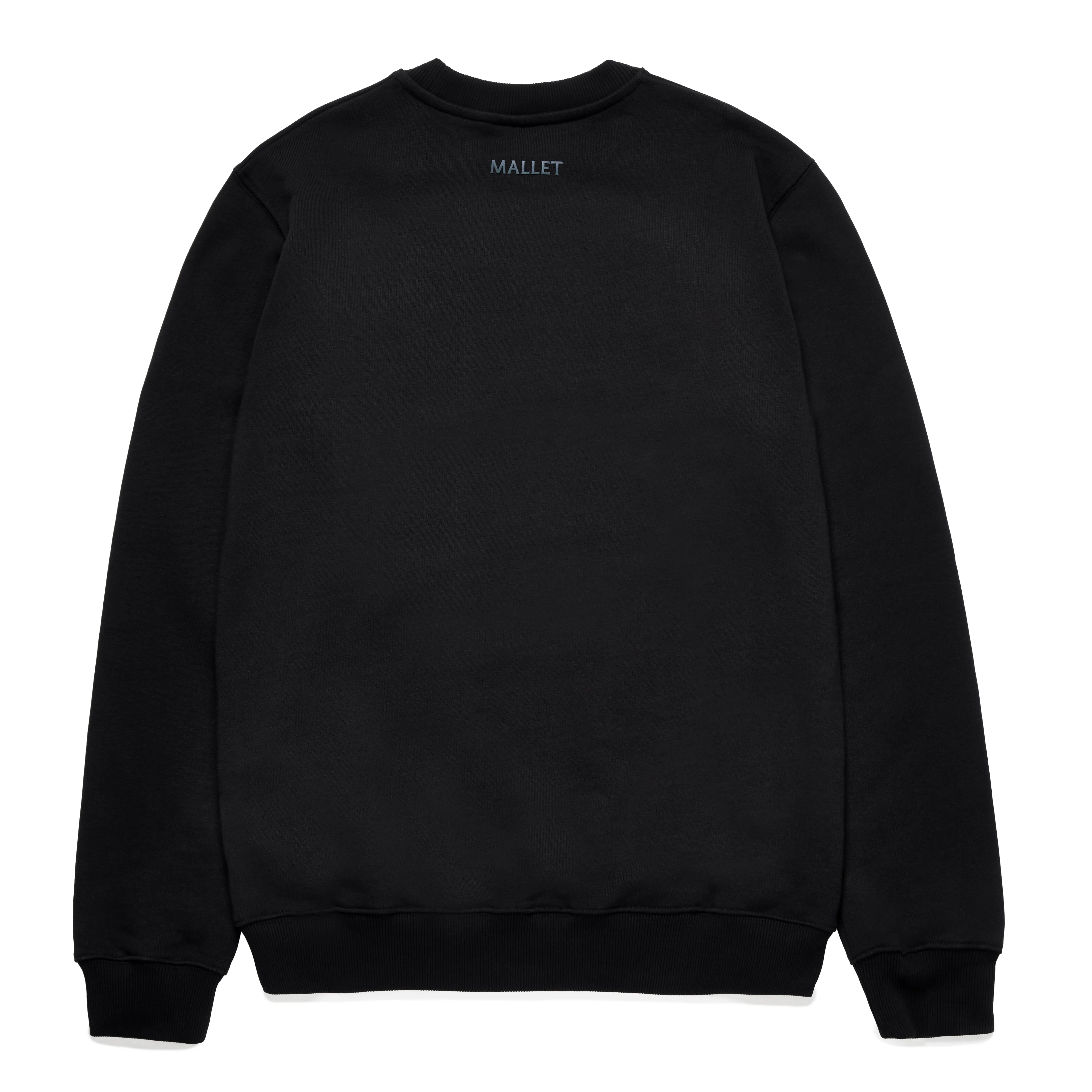 Iridescent Logo Crew Organic Black sold by Mallet product image thumbnail 3