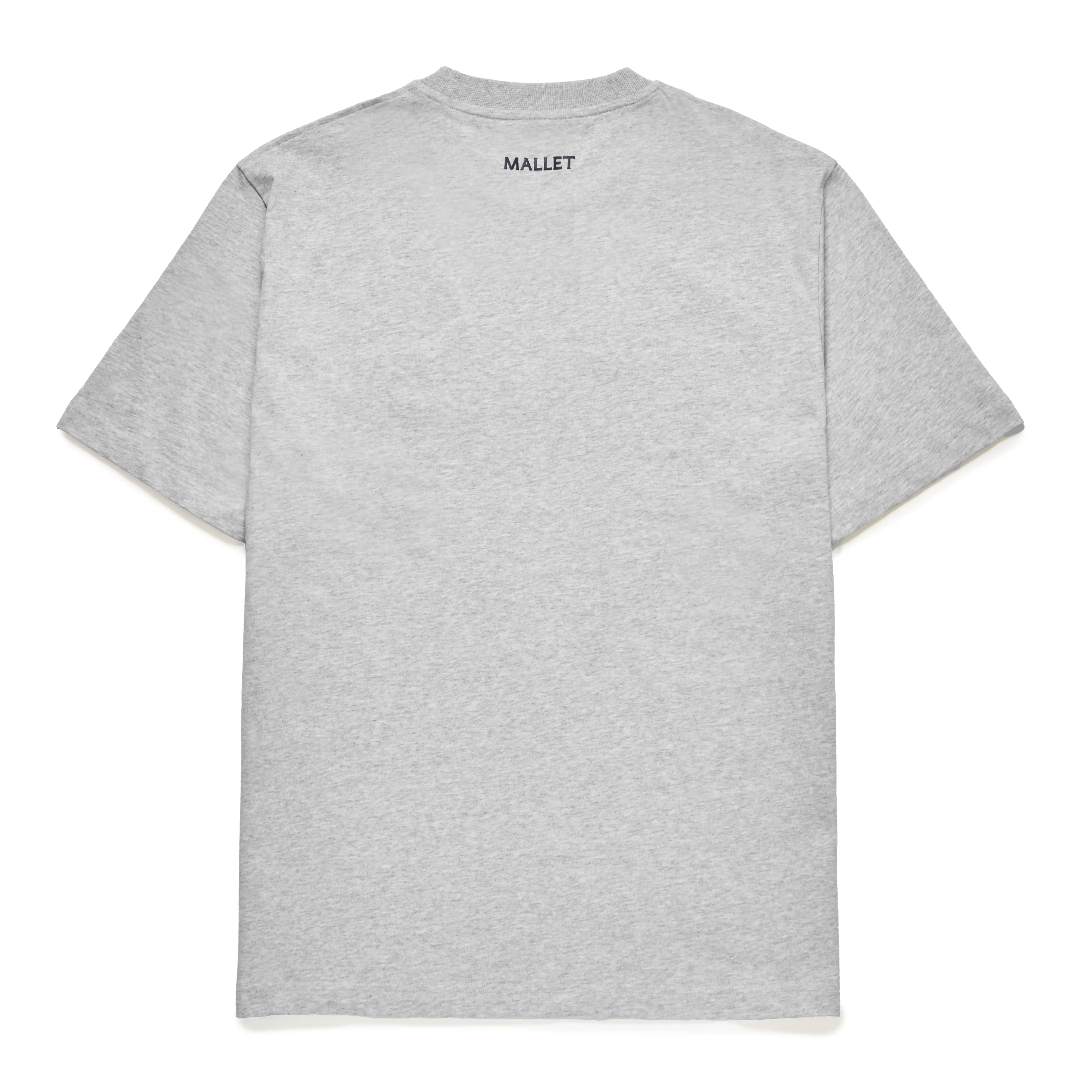 Iridescent Logo Tee Organic Heather sold by Mallet product image thumbnail 3