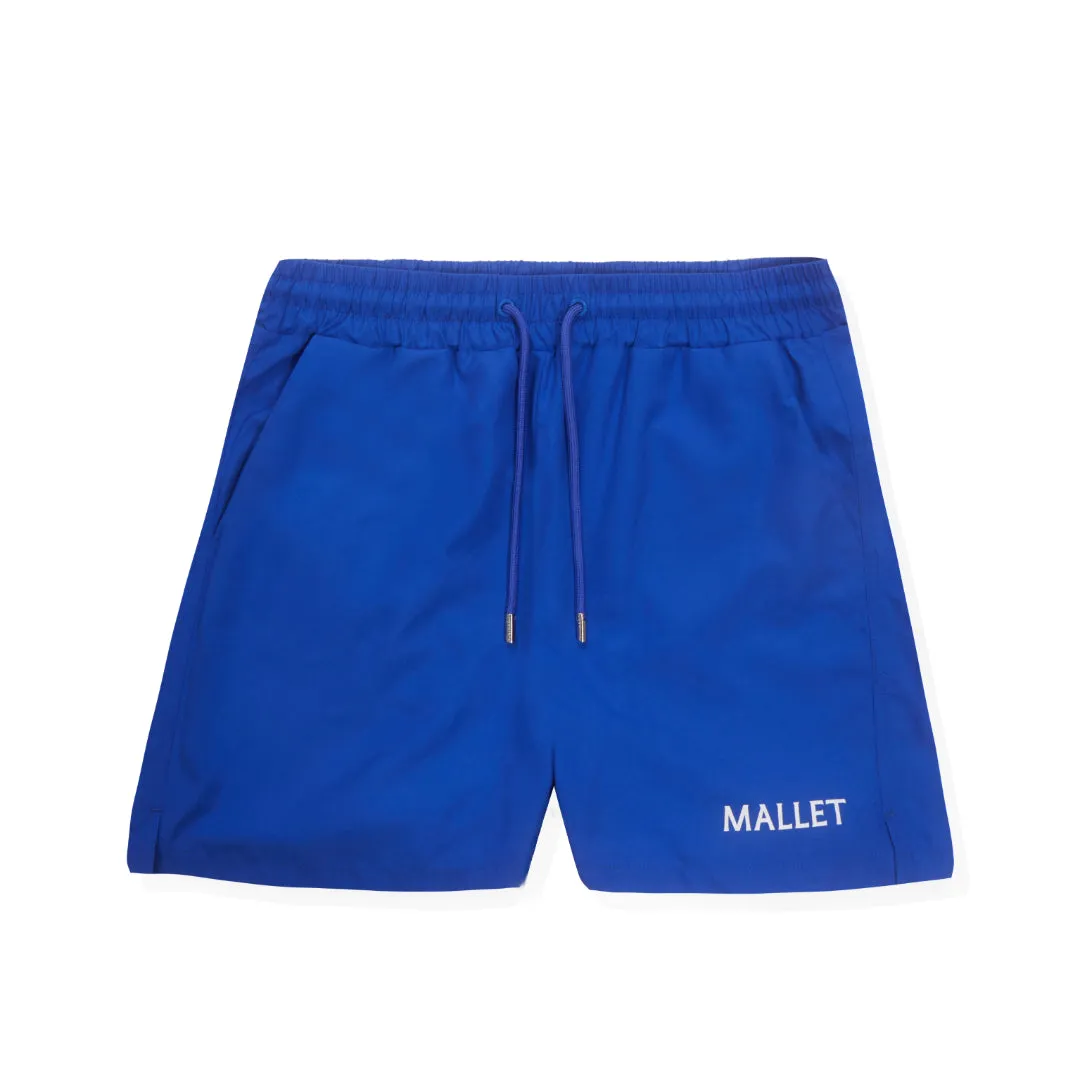 Mallet Small Logo Swim Short Blue sold by Mallet