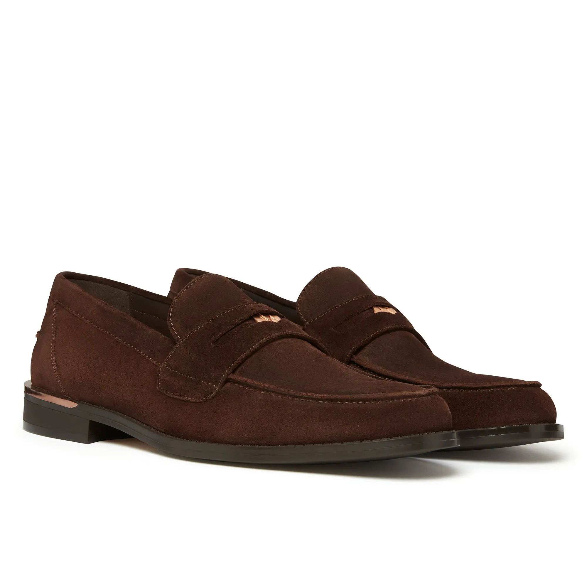 Rockwell Penny Loafer Brown Suede sold by Mallet product image thumbnail 2